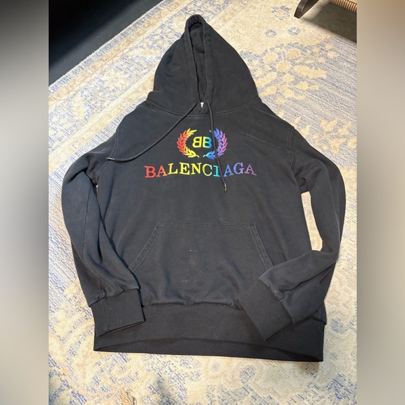 Balenciaga Black Garment Label - Picture 1 of 7
